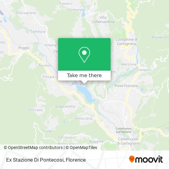 Ex Stazione Di Pontecosi map