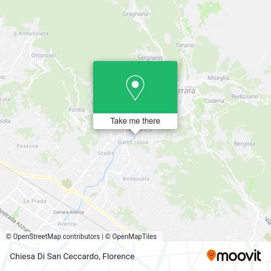Chiesa Di San Ceccardo map