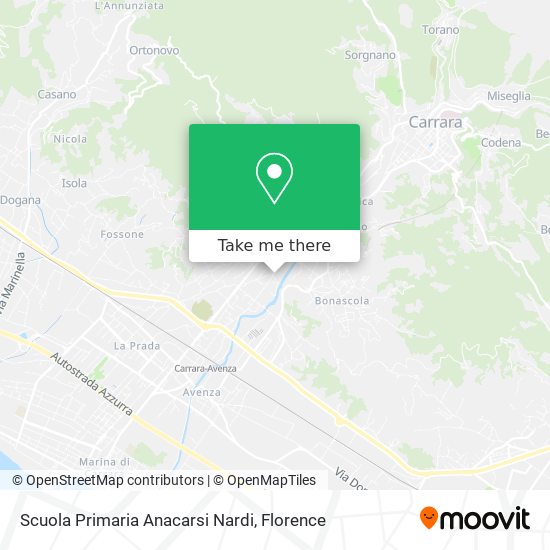 Scuola Primaria Anacarsi Nardi map