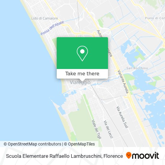 Scuola Elementare Raffaello Lambruschini map
