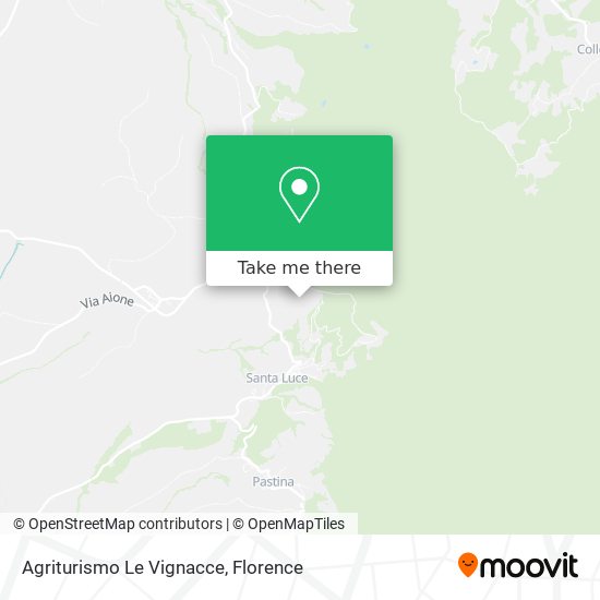 Agriturismo Le Vignacce map