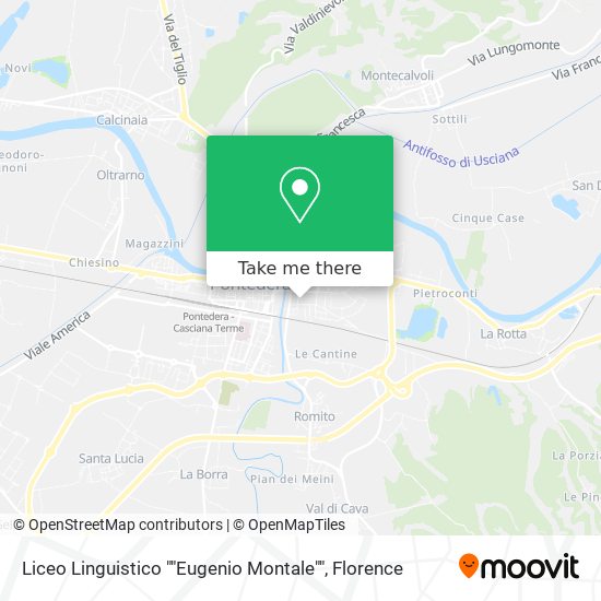 Liceo Linguistico ""Eugenio Montale"" map