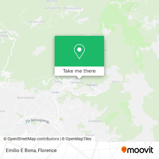 Emilio E Bona map