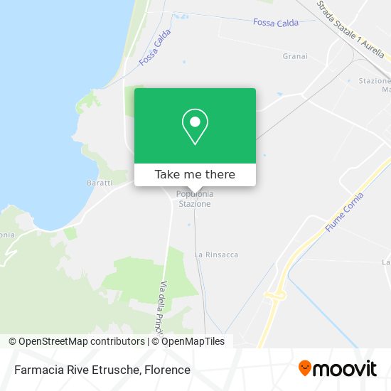 Farmacia Rive Etrusche map