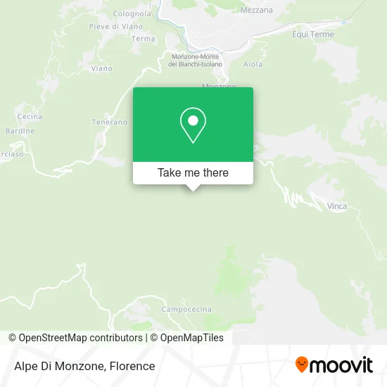 Alpe Di Monzone map