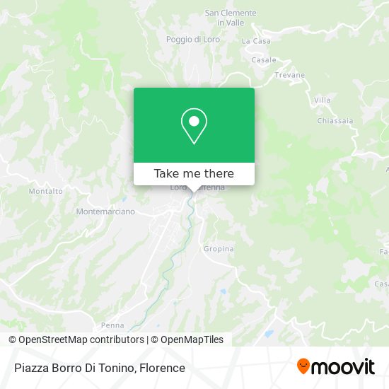 Piazza Borro Di Tonino map