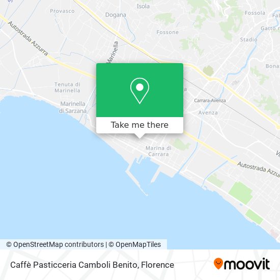 Caffè Pasticceria Camboli Benito map