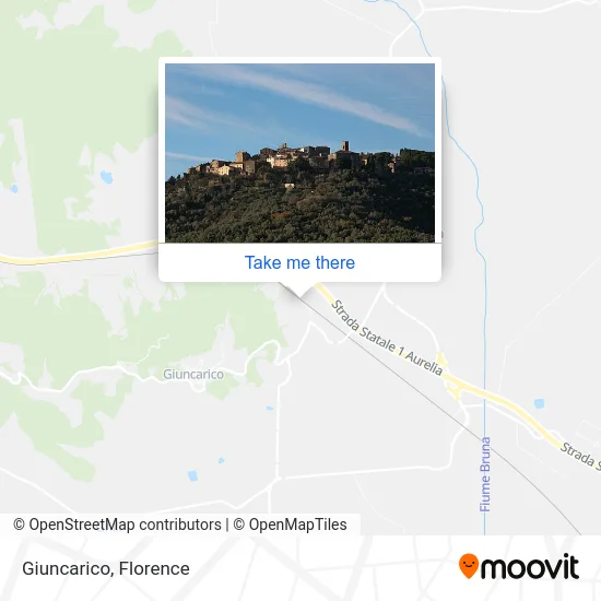Giuncarico map