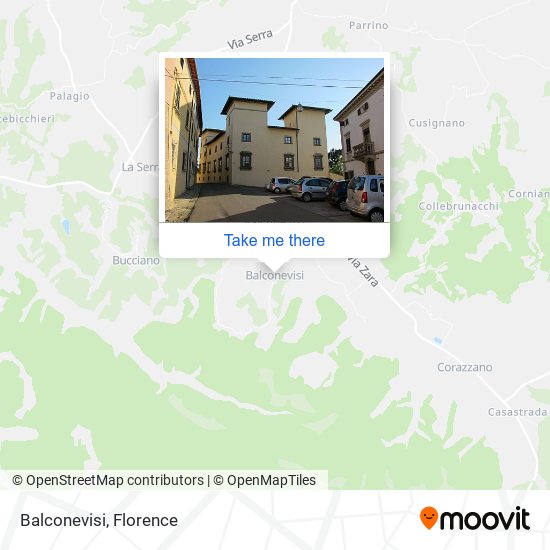 Balconevisi map