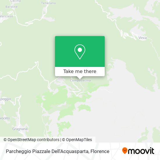Parcheggio Piazzale Dell'Acquasparta map