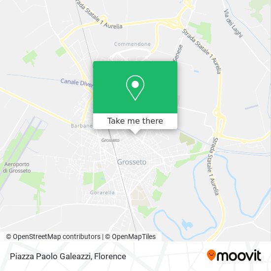 Piazza Paolo Galeazzi map