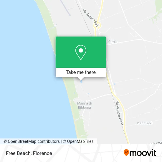 Free Beach map