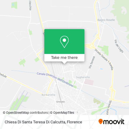 Chiesa Di Santa Teresa Di Calcutta map
