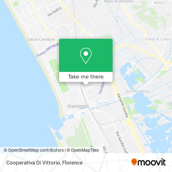 Cooperativa Di Vittorio map