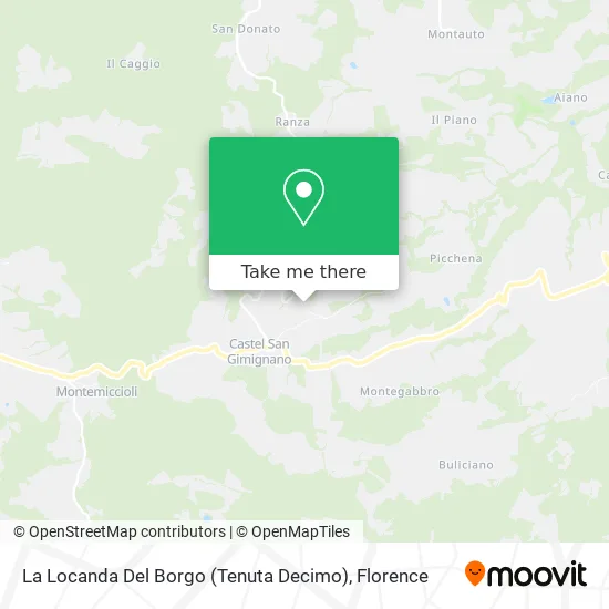La Locanda Del Borgo (Tenuta Decimo) map