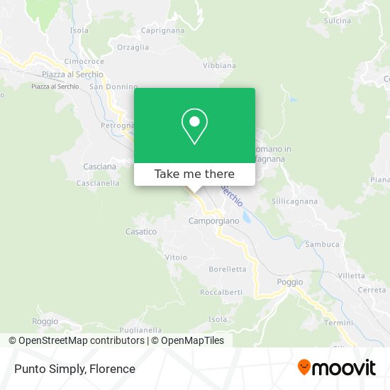 Punto Simply map