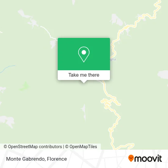 Monte Gabrendo map