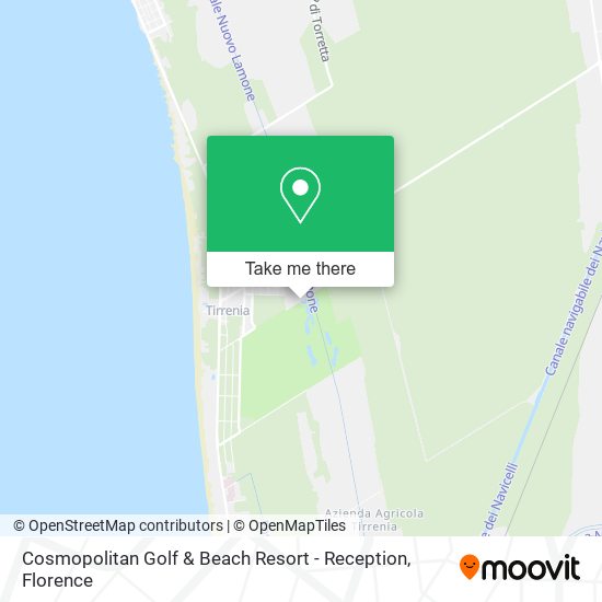 Cosmopolitan Golf & Beach Resort - Reception map