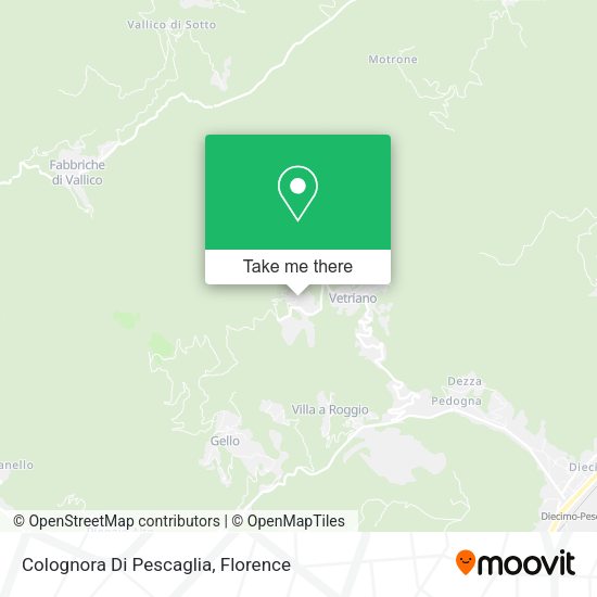 Colognora Di Pescaglia map