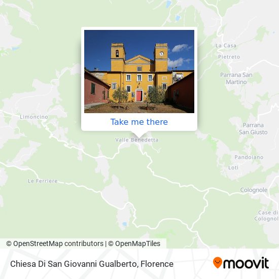 Chiesa Di San Giovanni Gualberto map