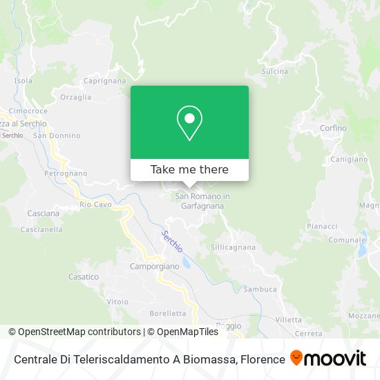 Centrale Di Teleriscaldamento A Biomassa map