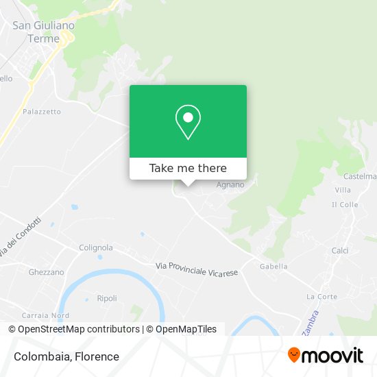 Colombaia map