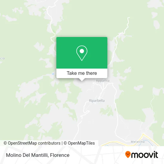 Molino Del Mantilli map