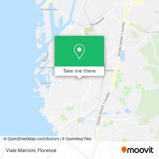 Viale Marconi map