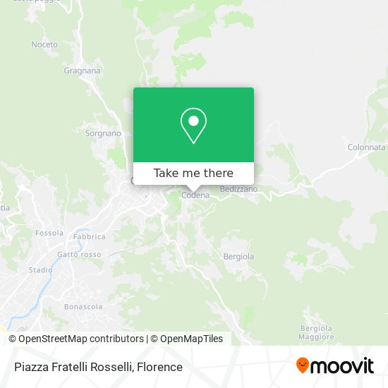 Piazza Fratelli Rosselli map