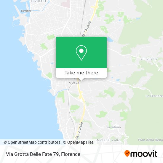 Via Grotta Delle Fate 79 map