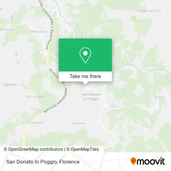 San Donato In Poggio map