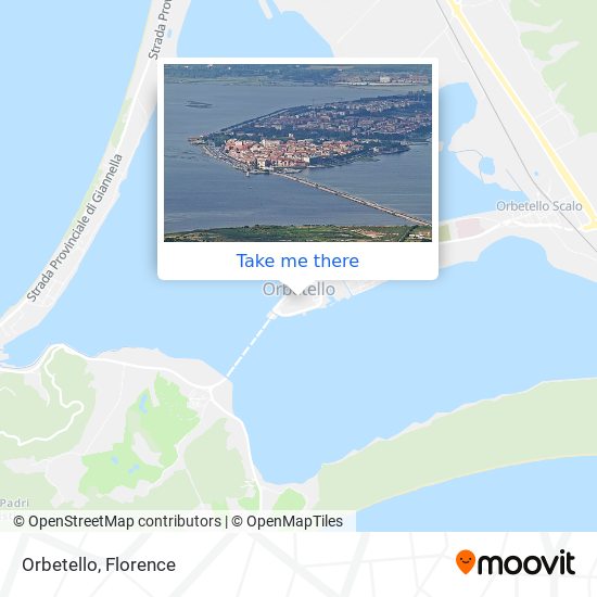 Orbetello map