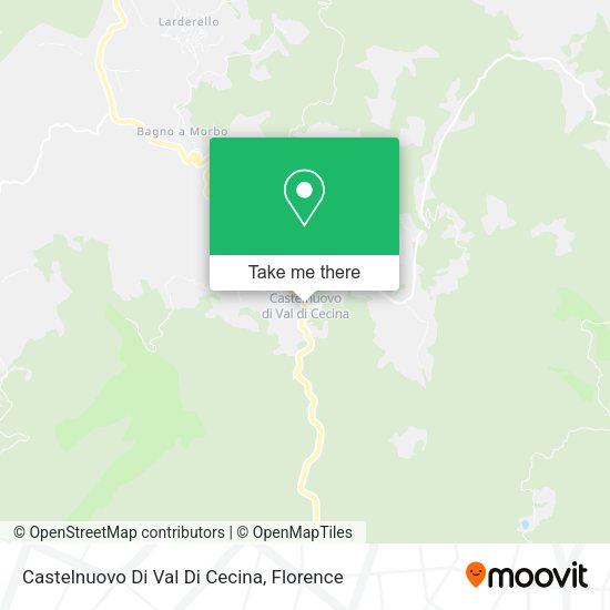 Castelnuovo Di Val Di Cecina map