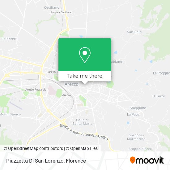 Piazzetta Di San Lorenzo map