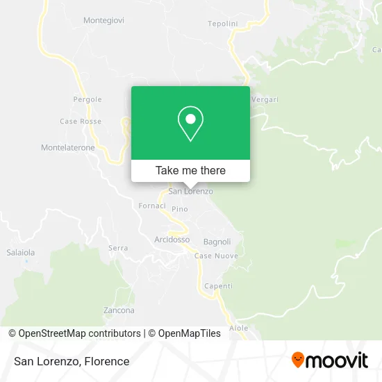 San Lorenzo map