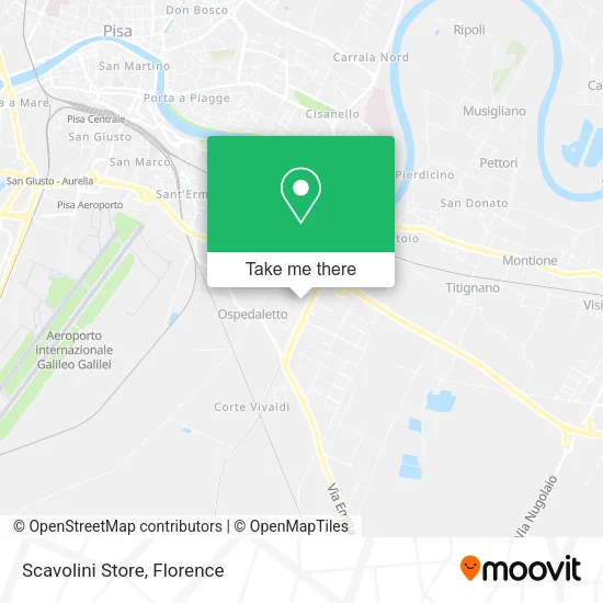 Scavolini Store map