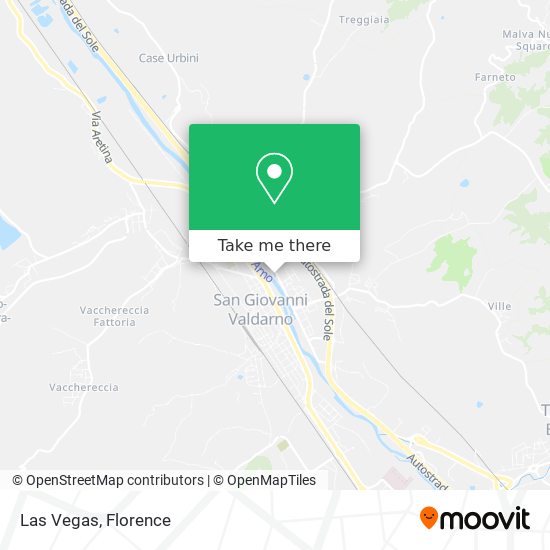 Las Vegas map