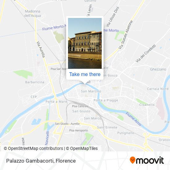 Palazzo Gambacorti map