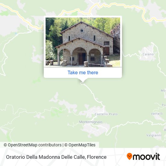 Oratorio Della Madonna Delle Calle map