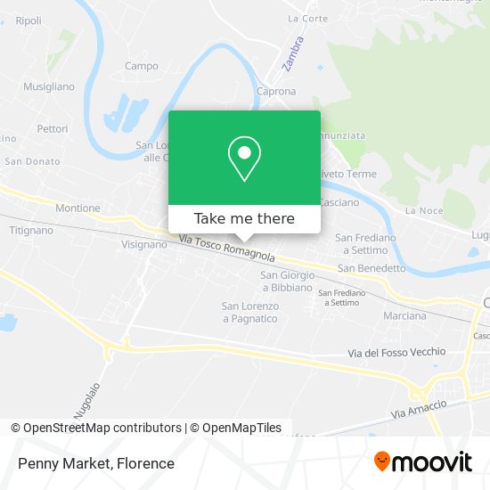 Penny Market map