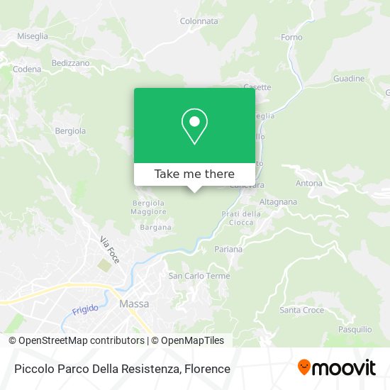 Piccolo Parco Della Resistenza map