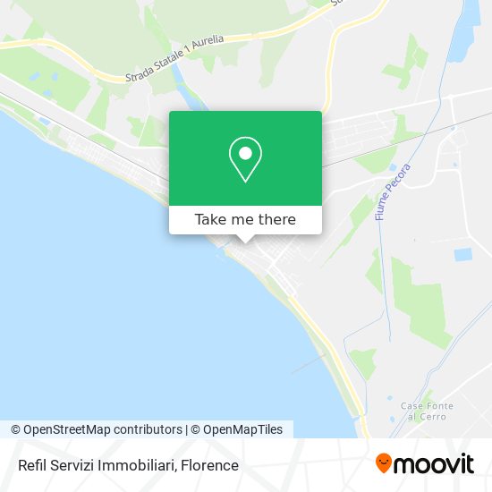 Refil Servizi Immobiliari map