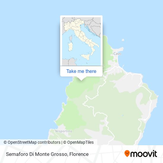 Semaforo Di Monte Grosso map