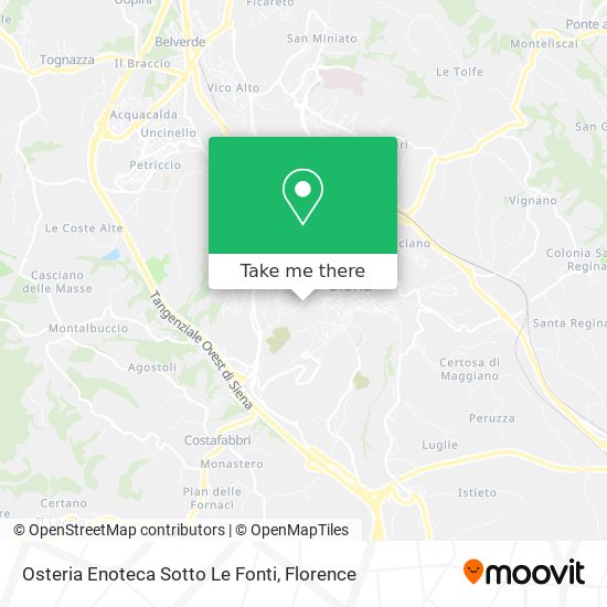 Osteria Enoteca Sotto Le Fonti map