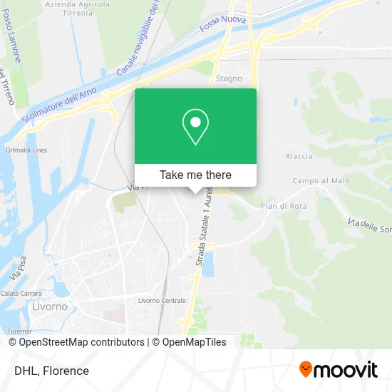 DHL map