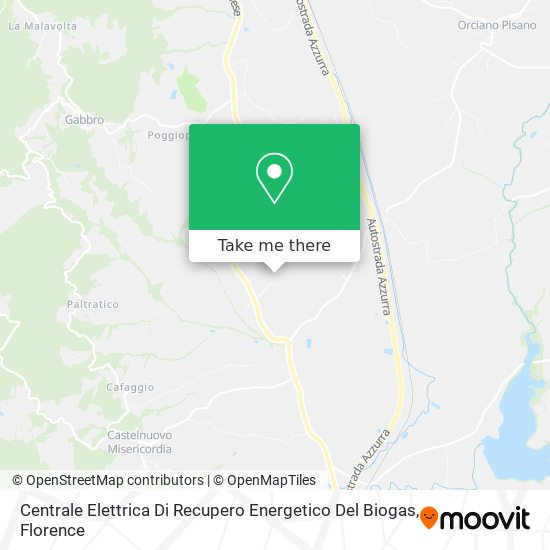 Centrale Elettrica Di Recupero Energetico Del Biogas map