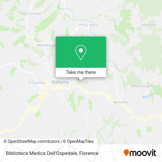 Biblioteca Medica Dell'Ospedale map
