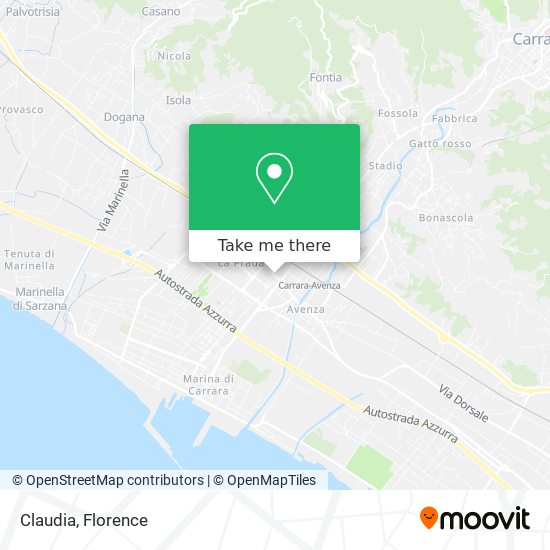 Claudia map