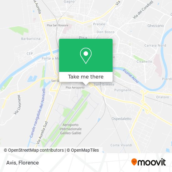 Avis map