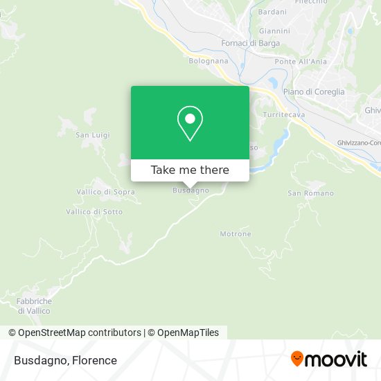 Busdagno map